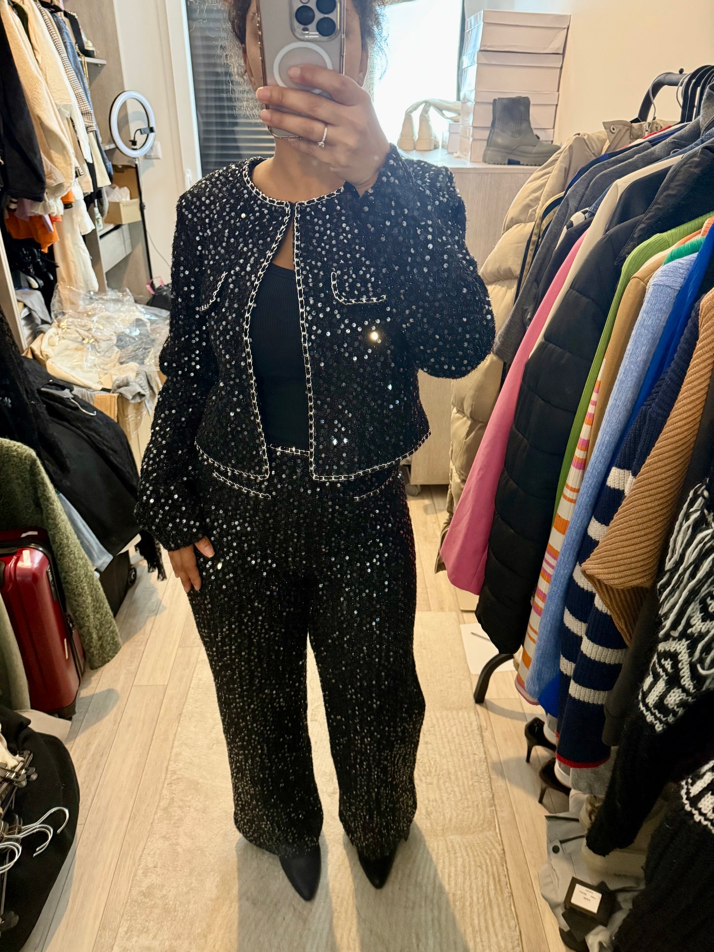 Ensemble strass Chanelle