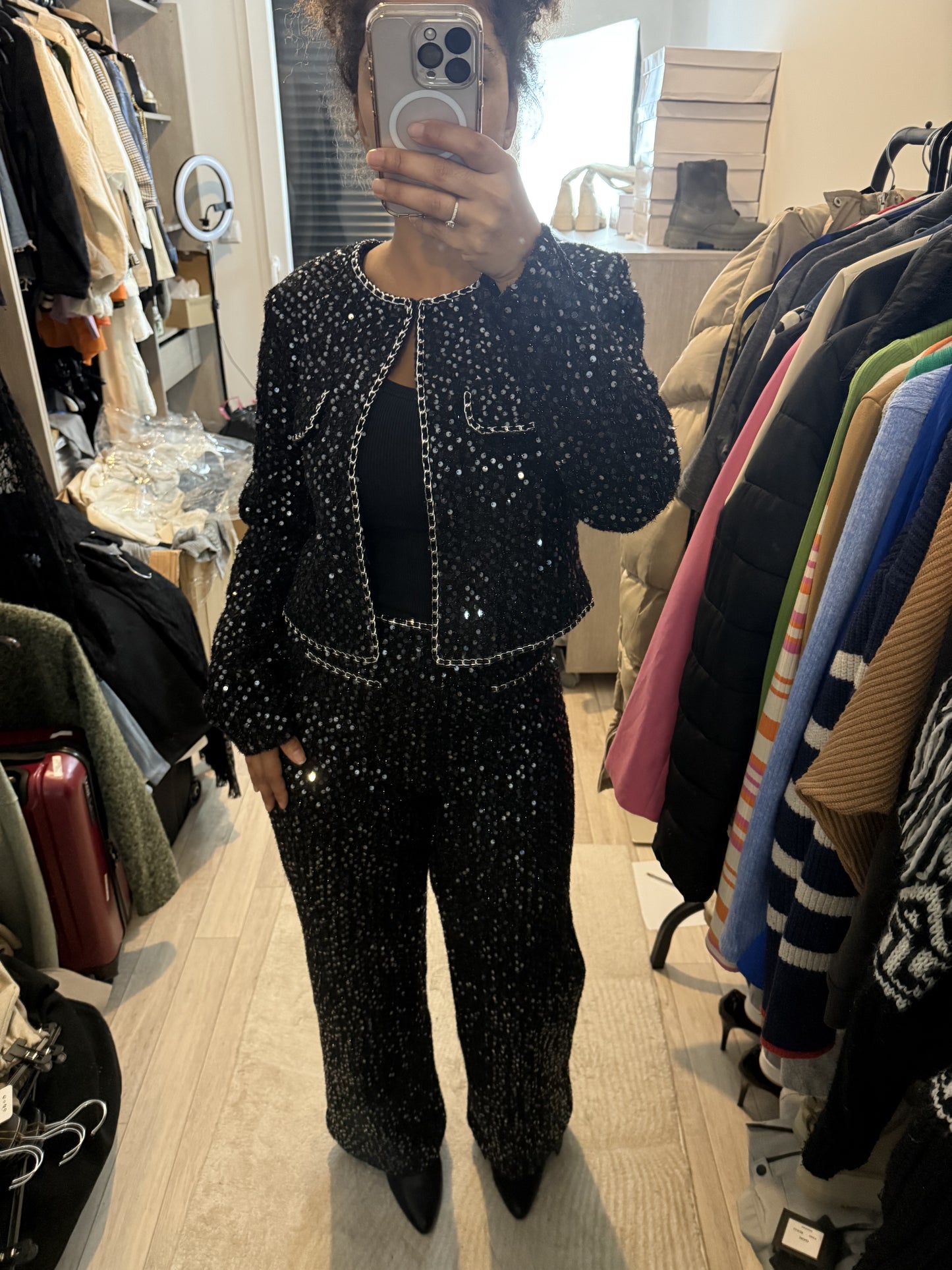 Ensemble strass Chanelle