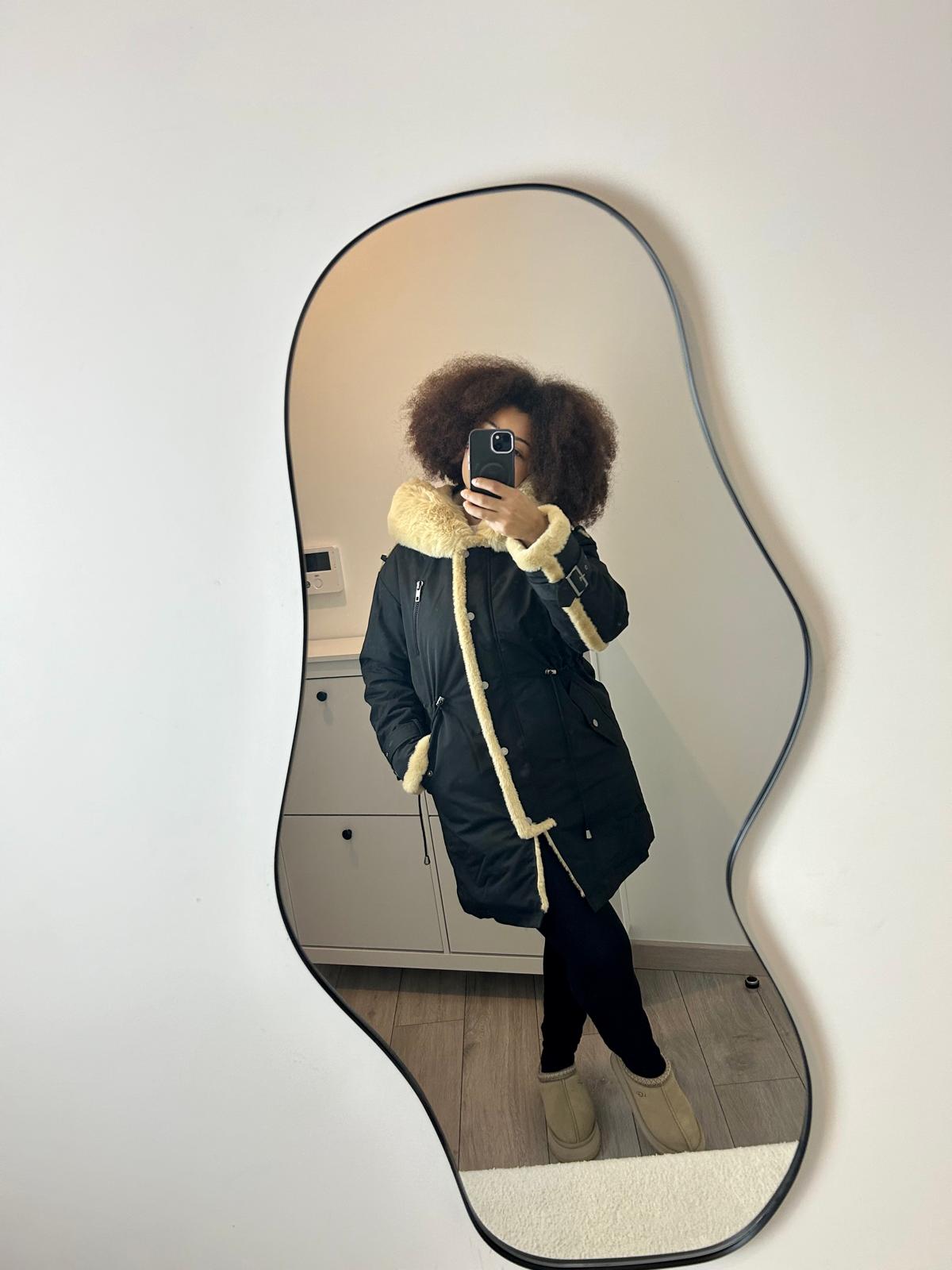 Manteau fourrure long
