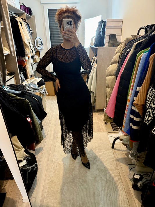 Robe en dentelle